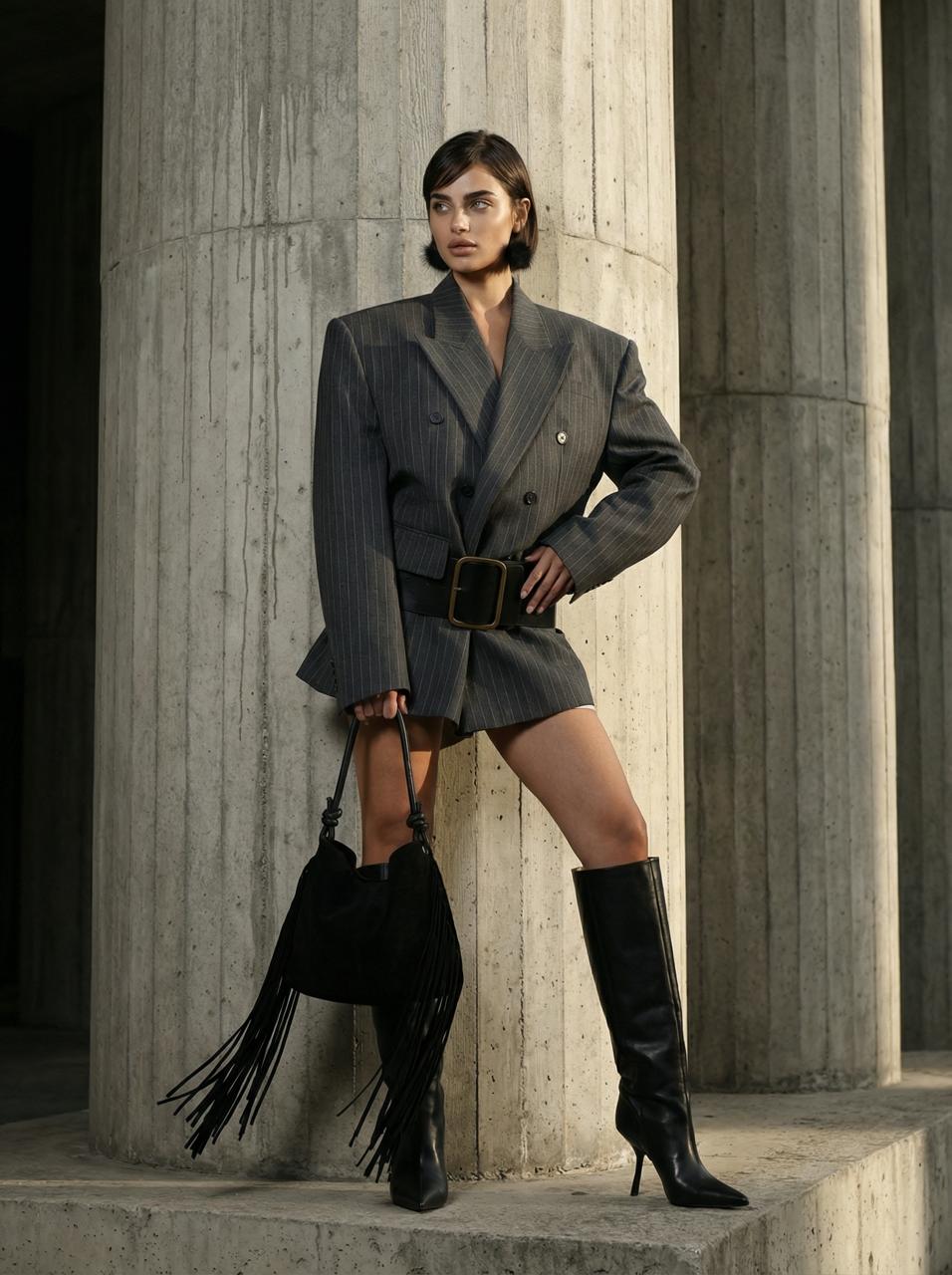 Нейросгенерированный fashion-визуал